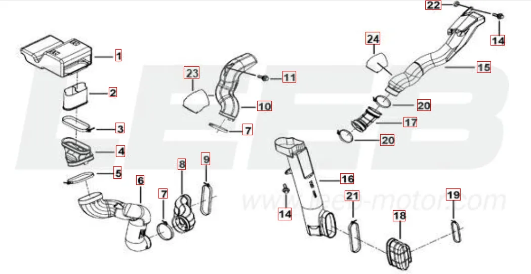 Ansaugstutzen Ansaugstutzen