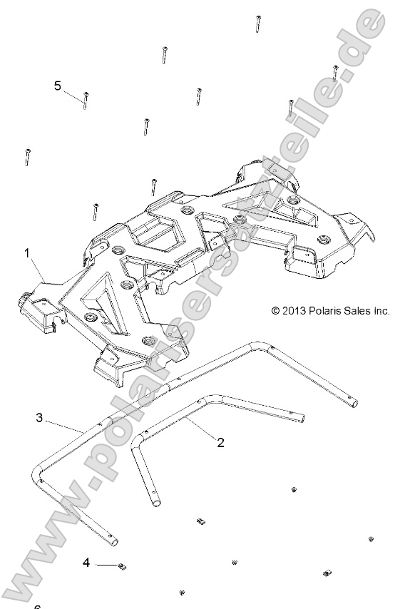 Body, Rear Rack Body, Rear Rack