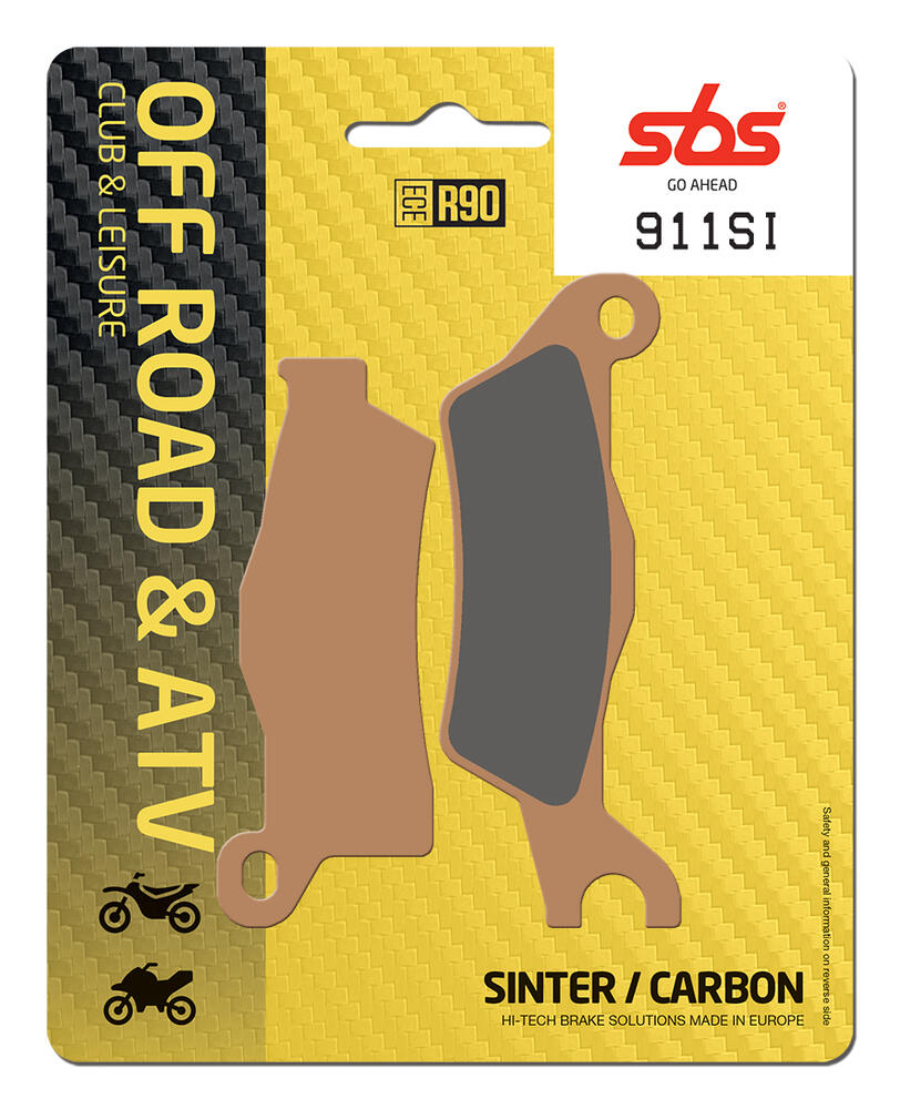 SBS_911_SI SBS Bremsbeläge Offroad & ATV Sintermetall - 911SI