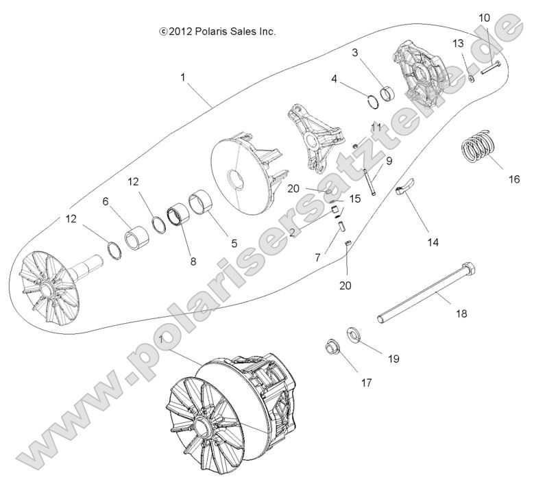 Drive Train, Clutch, Primary