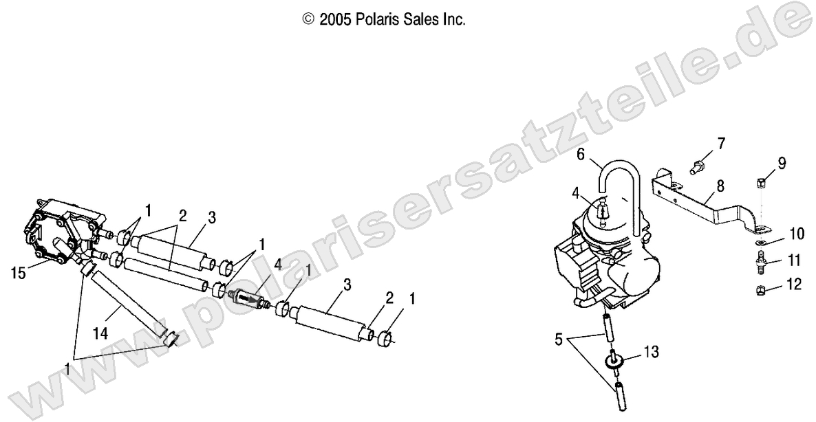 CARBURETOR MOUNTING and FUEL PUMP/LINES CARBURETOR MOUNTING and FUEL PUMP/LINES