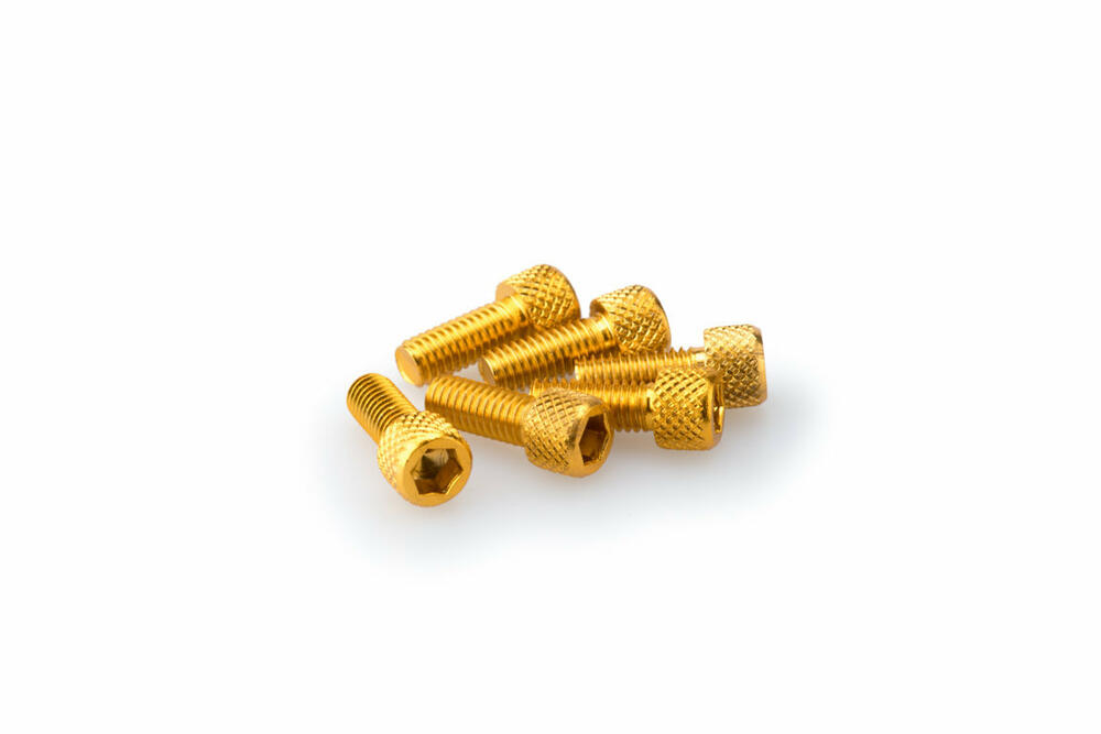 PUIG INBUS-SCHRAUBEN-KIT M6X15MM. GOLD - 0363G