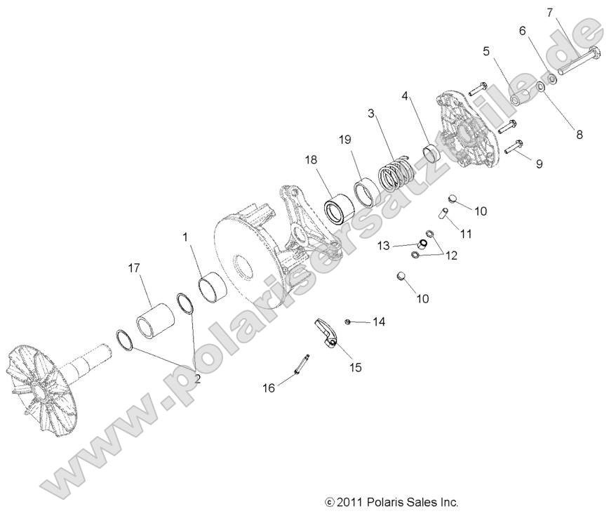 Drive Train, Primary Clutch