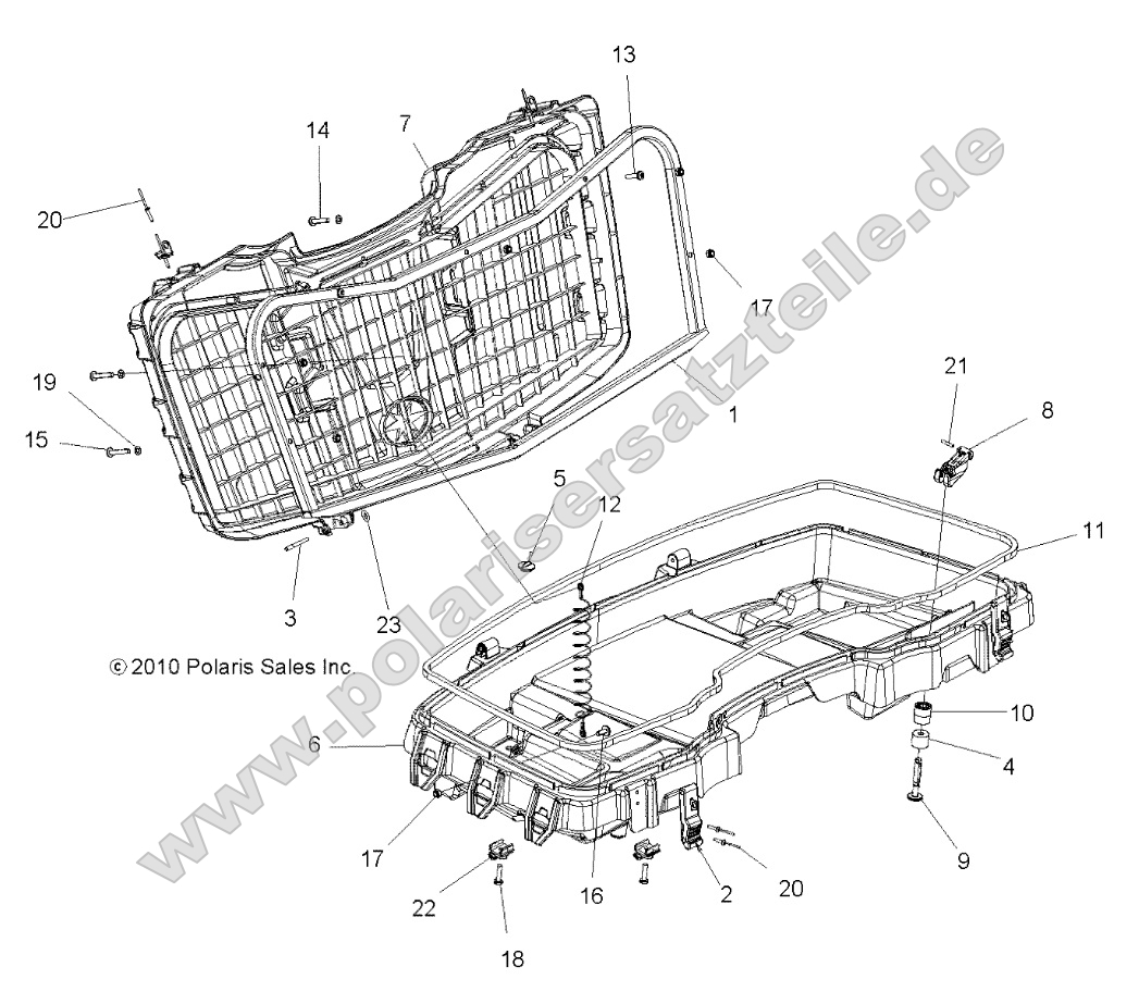 Body, Front Cargo Box