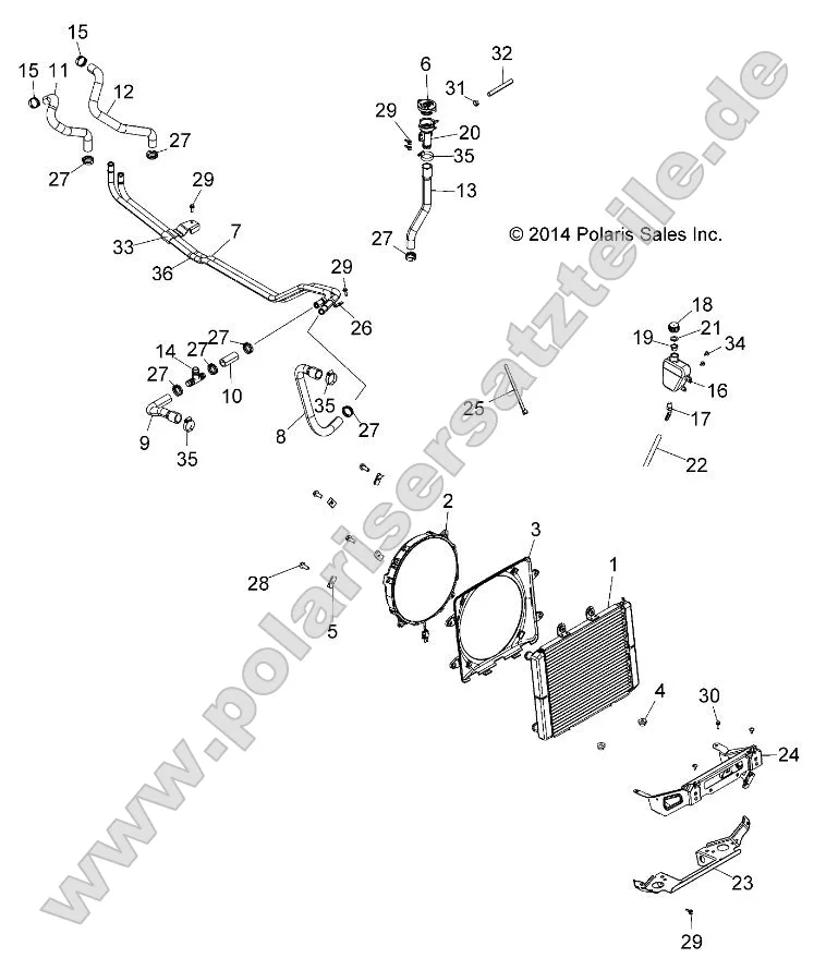 Engine, Cooling System Engine, Cooling System