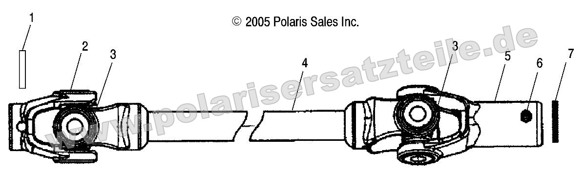 Front Prop Shaft Front Prop Shaft