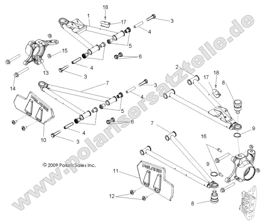 Suspension, Front Control Arms