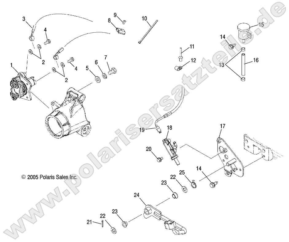 MASTER CYLINDER, REAR and FOOT PEDAL MASTER CYLINDER, REAR and FOOT PEDAL