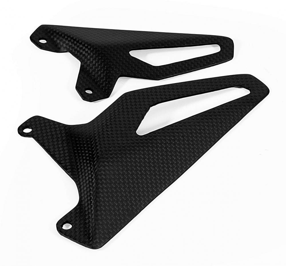 Fersenschützer links + rechts Carbon matt Ducati Panigale V4 /S /R 2018-