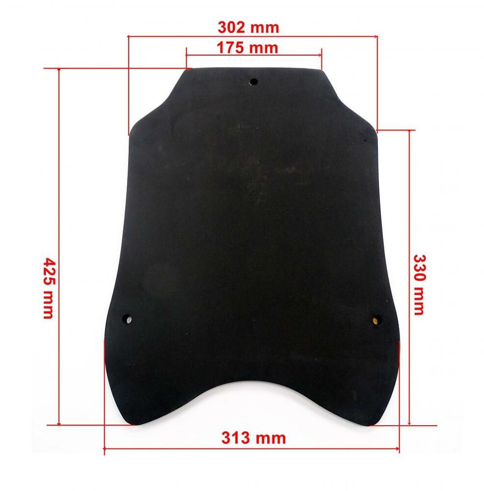 TMP Sitzpolster Moosgummi selbstklebend 12 mm - BMW S1000 RR 2019-21