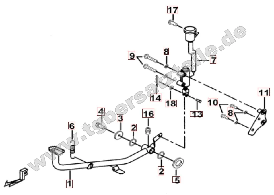 Bremspedal Bremspedal