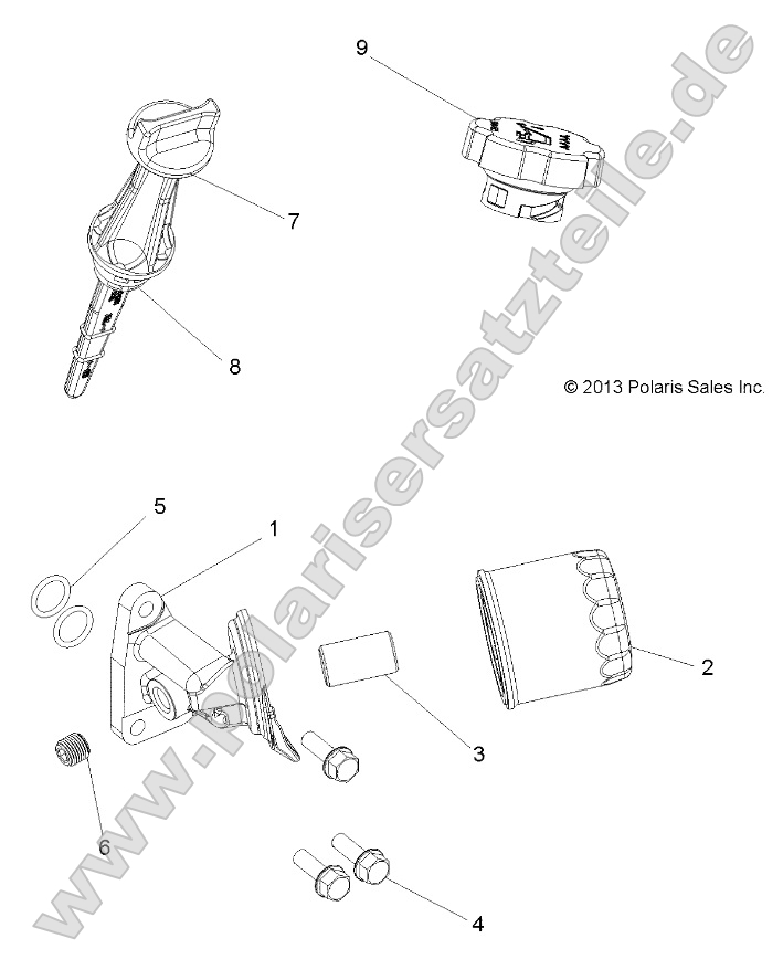 Engine, Oil Filter and Dipstick Engine, Oil Filter and Dipstick