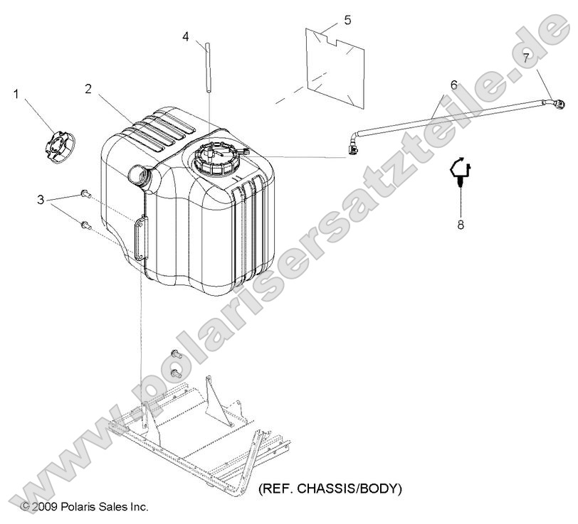 Body, Fuel Tank Asm.