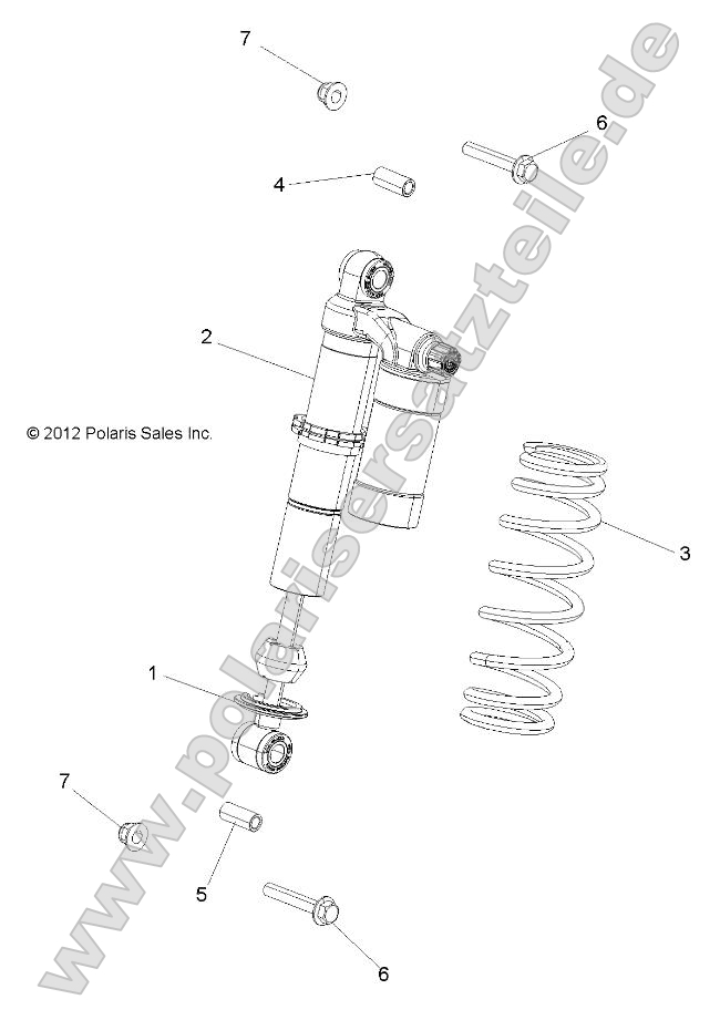 Suspension, Shock, Front, Mounting Suspension, Shock, Front, Mounting