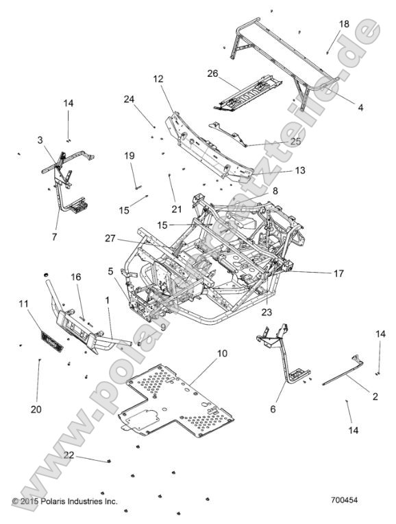 Chassis, Frame and Front Bumper