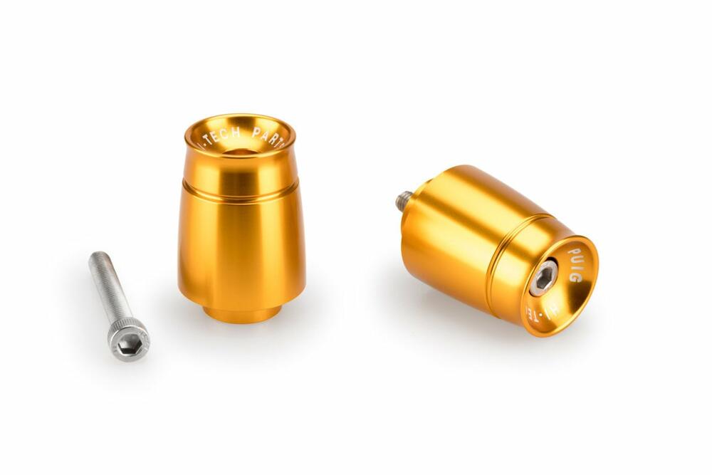 PUIG LENKERENDEN ALUMINIUM MOD.SPORT YAMAHA C/GOLD - 21010O