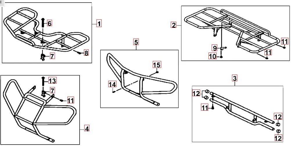 Gepäckträger vo. und hi. Gepäckträger vo. und hi.