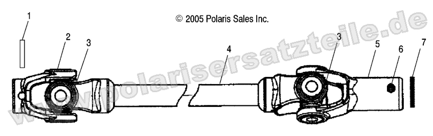 FRONT PROP SHAFT FRONT PROP SHAFT