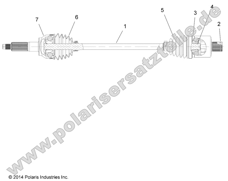 Drive Train, Rear Drive Shaft Drive Train, Rear Drive Shaft