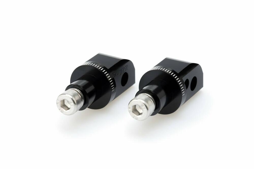 PUIG FUSSRASTEN MITFAHRER ADAPTER SET TRIUMPH - 7576N
