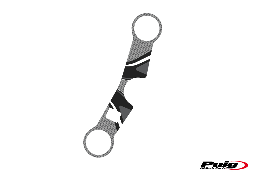 PUIG GABELBRÜCKEN-PROTEKTOR SUZUKI SV650S 03-08 F/GRAU - 6934U