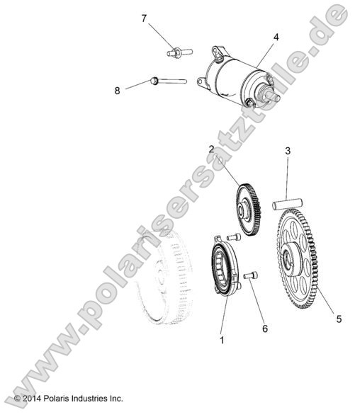 Engine, Starter Drive Engine, Starter Drive
