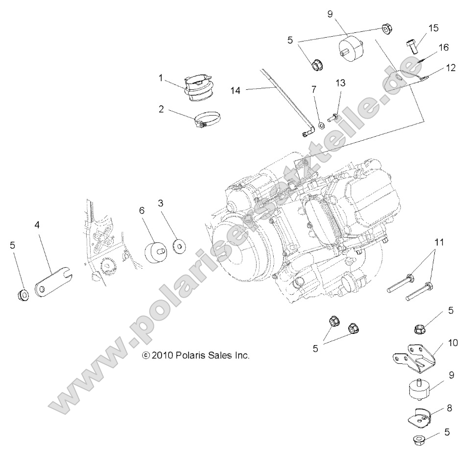 Engine, Mounting Engine, Mounting