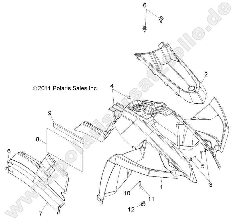BODY, FRONT CAB BODY, FRONT CAB