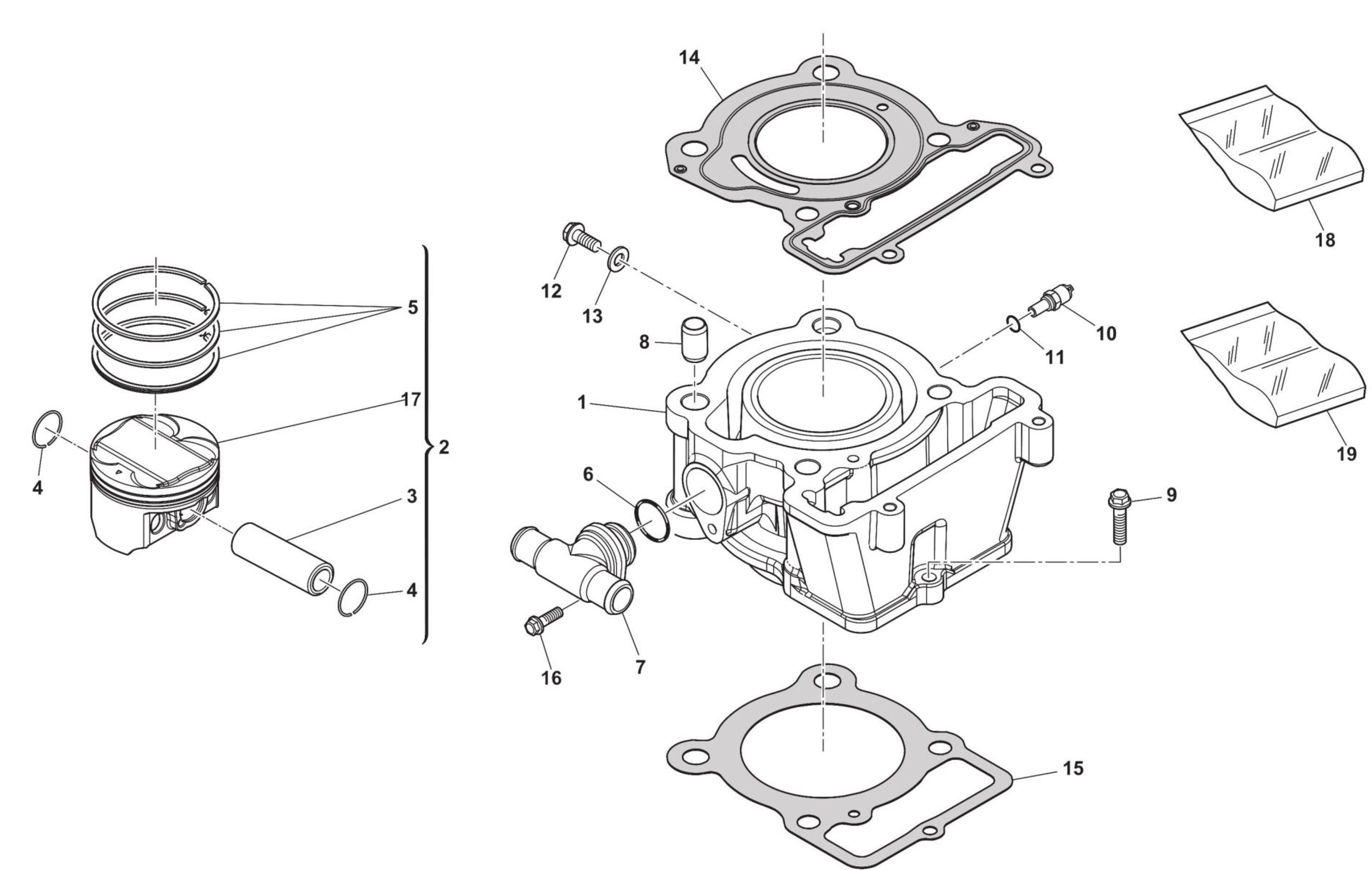 Zylinder - Kolben Zylinder - Kolben