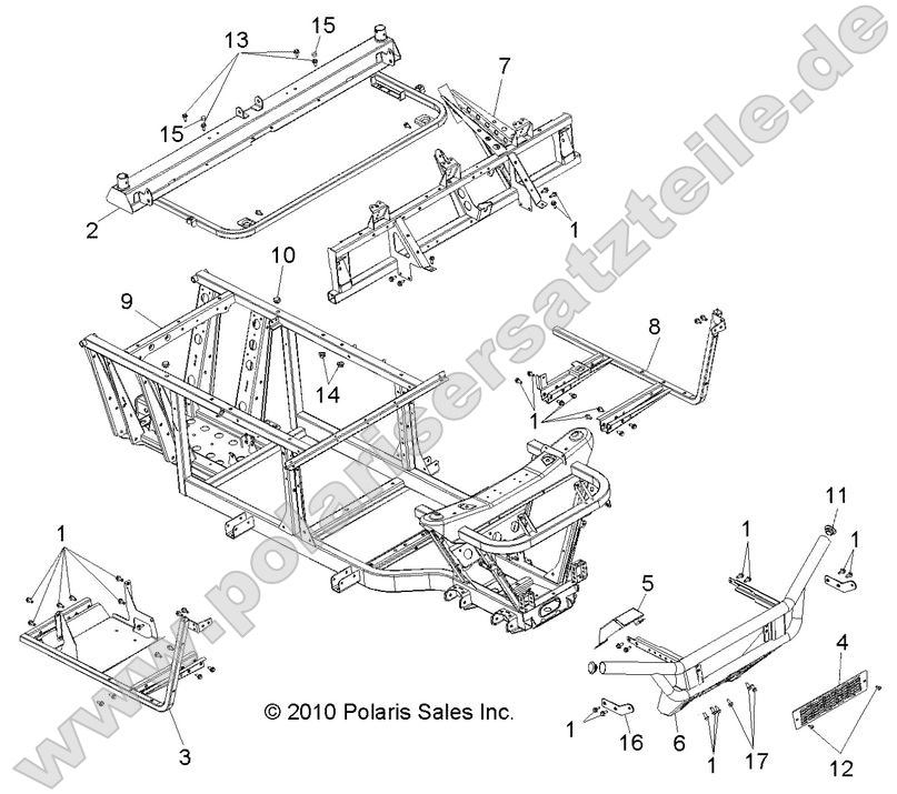 Chassis, Frame and Front Bumper