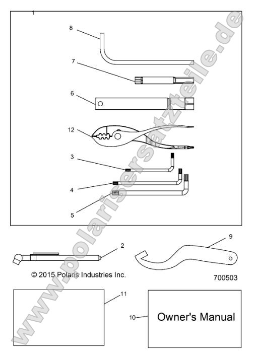 References, Tool Kit and Owners Manuals