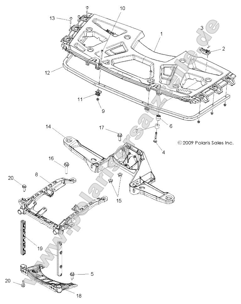Body, Front Rack and Supports Body, Front Rack and Supports