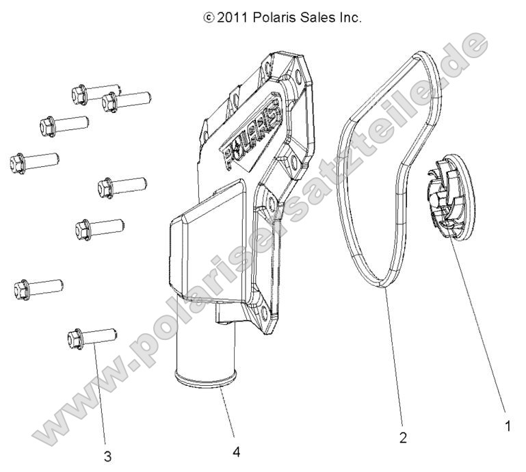 Engine, Waterpump Impeller and Cover Engine, Waterpump Impeller and Cover