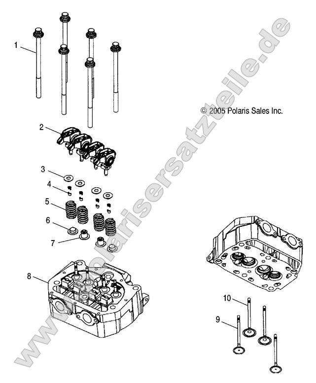 Engine, Cylinder Head and Valves