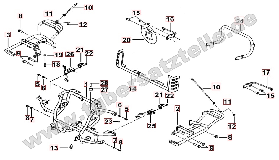 Stoßstange vorne und hinten
