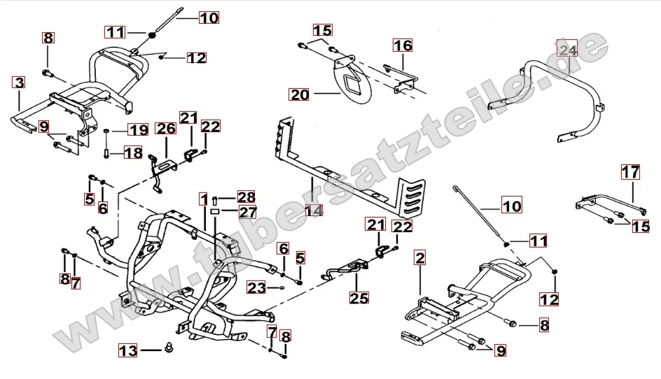 Stoßstange vorne und hinten