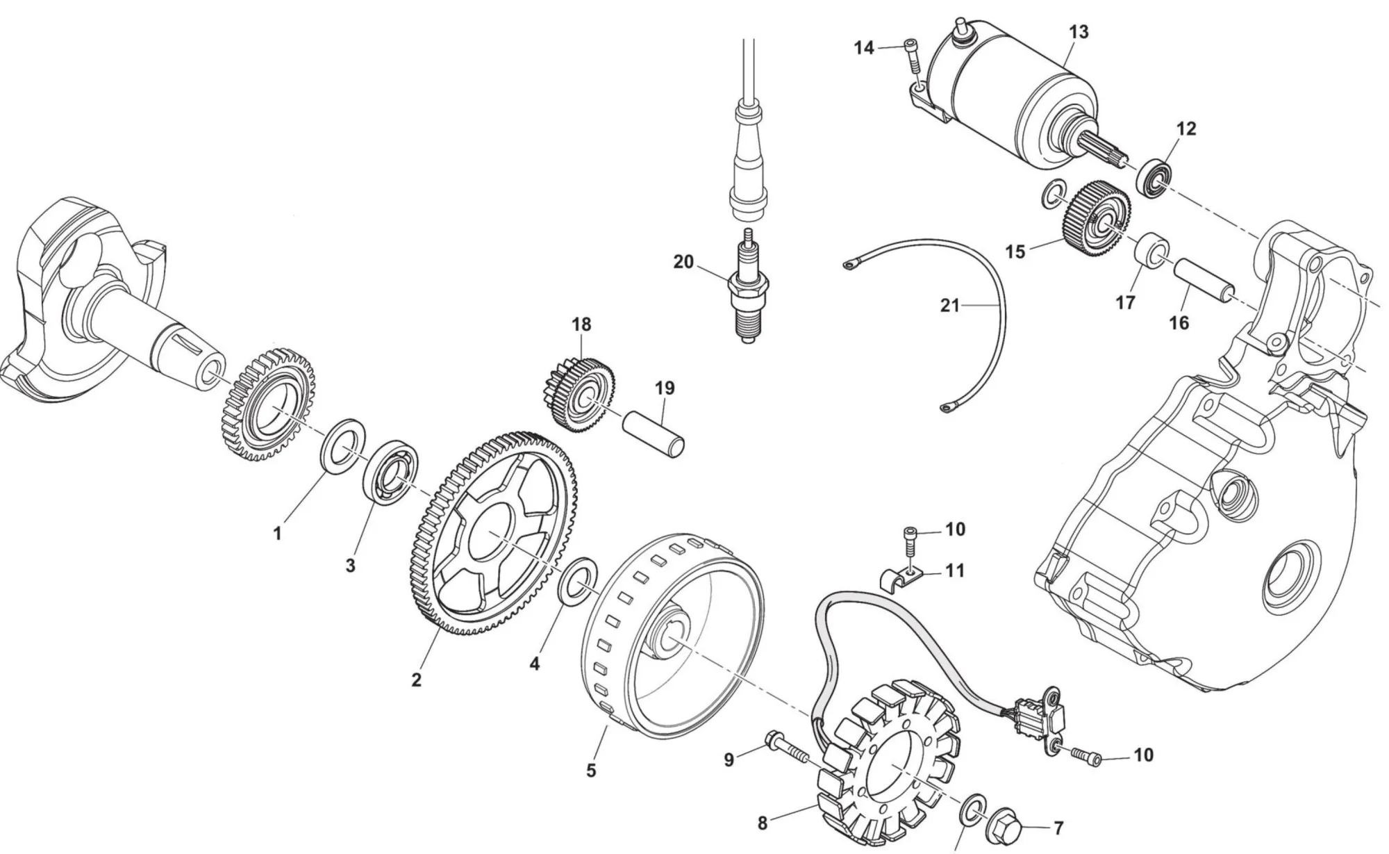 Lichtmaschine / Zündung