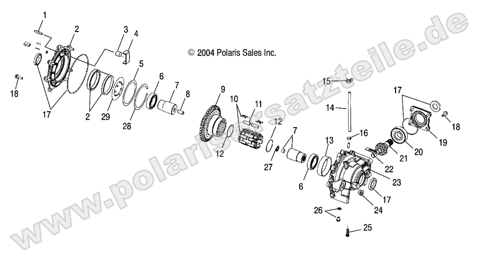 Housing, Front Housing, Front