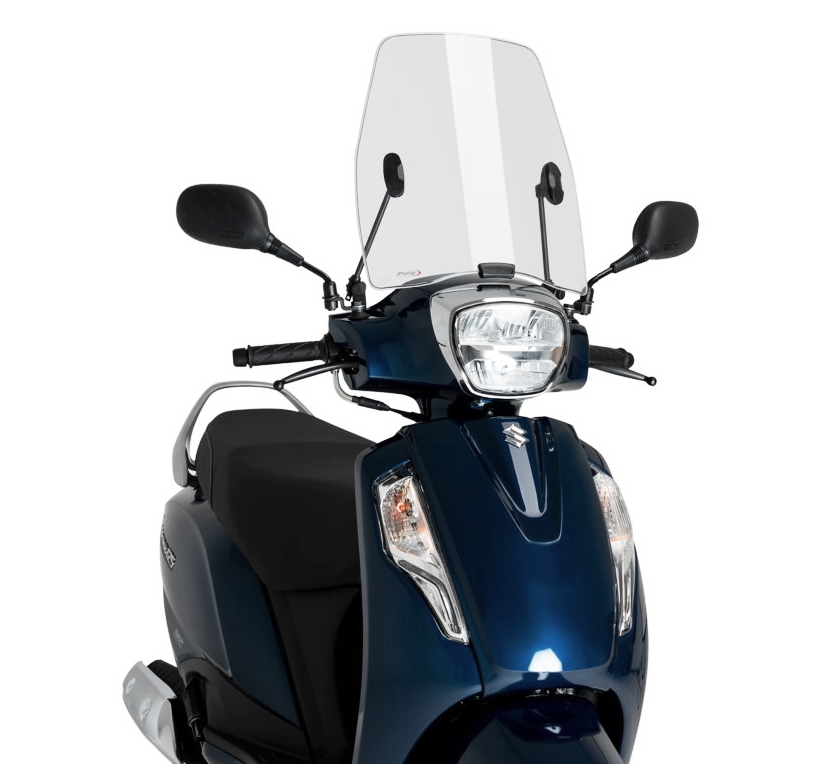 PUIG Windschild transparent - Suzuki Address 125 2023- - 21690W