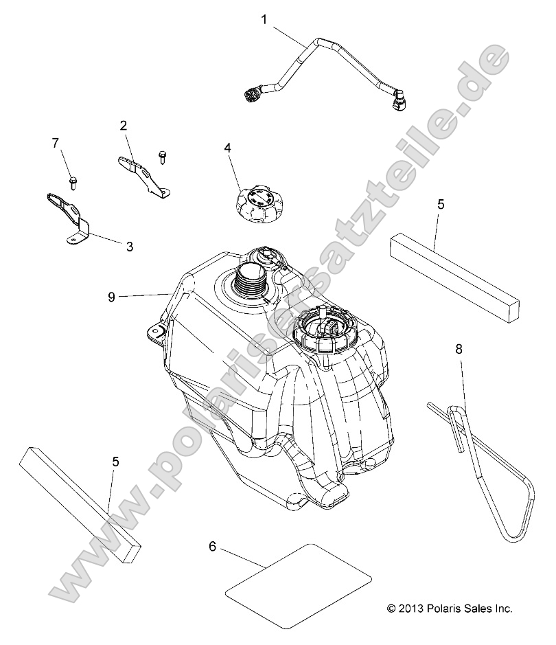 Body, Fuel Tank Asm.