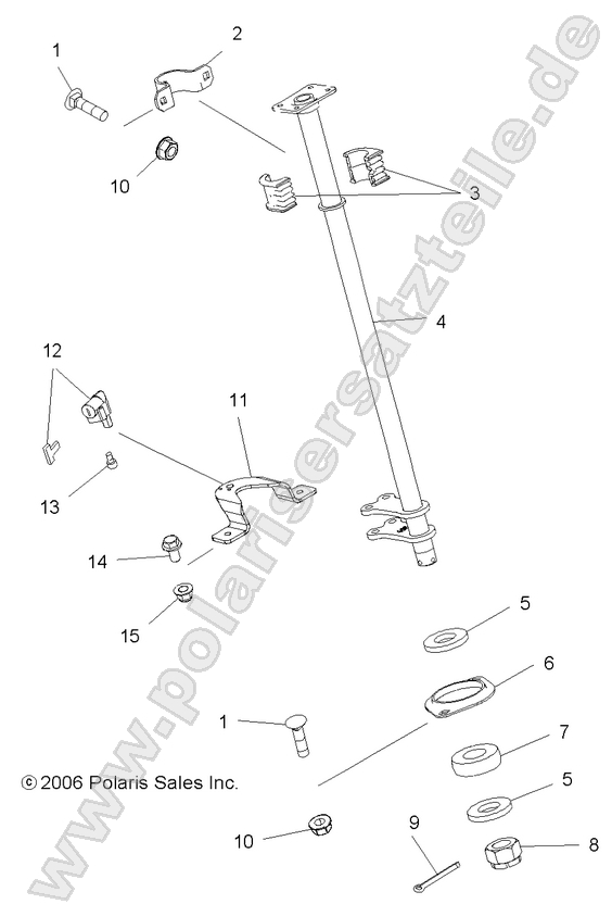 STEERING POST and LOCK STEERING POST and LOCK